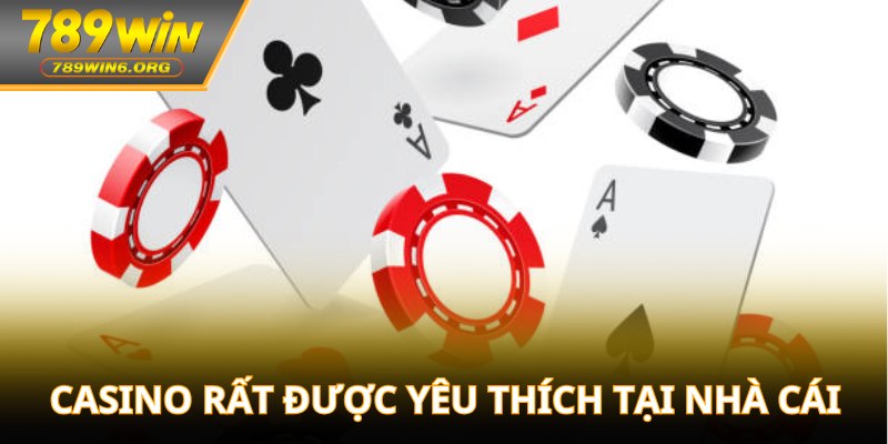 Casino rất được yêu thích tại nhà cái